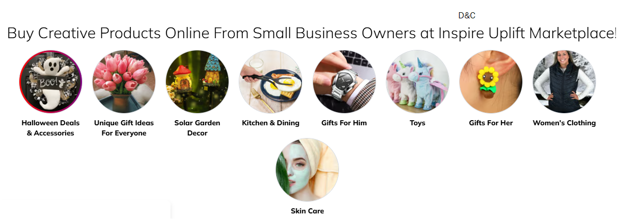 Buy Creative Products Online From Small Business Owners at Inspire Uplift Marketplace!