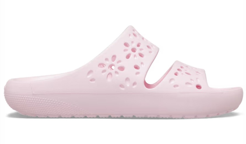 Classic Floral Cutout Sandal