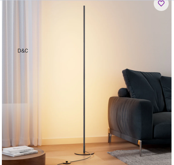 Allana 57.5″ Dimmable LED Novelty Corner Floor Lamp