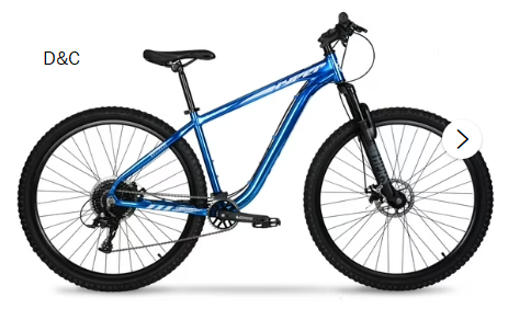 29″ Hyper Bicycle Explorer Mountain Bike, 29″ Wheels, Adults 14+ Years, Hard Tail, Blue