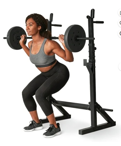 Athletic Works Adjustable Squat Rack