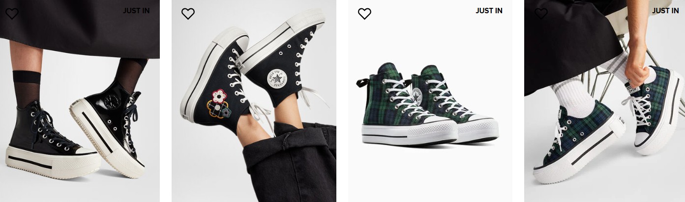 CONVERSE Shoes Sale 50% OFF Select Styles!