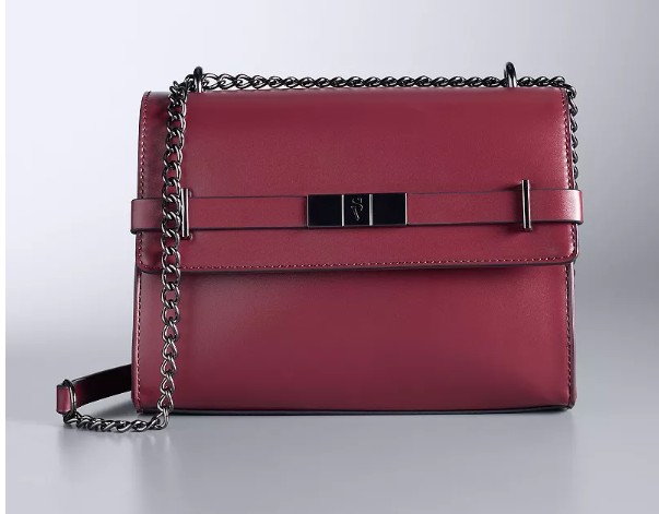 Simply Vera Vera Wang Belted Flap Crossbody Bag