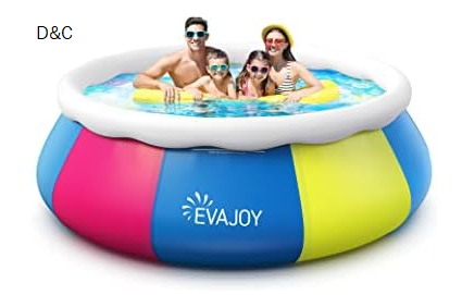 Evajoy Swimming Pool, EVAJOY 10ft ×30in
