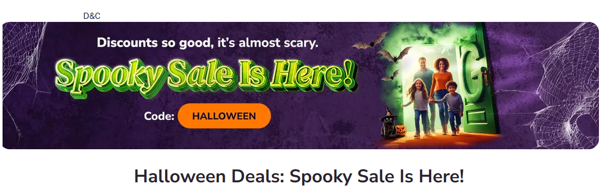 Halloween Deals: Spooky Sale Is Here!