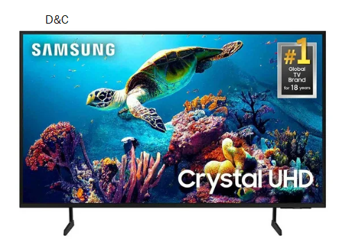 SAMSUNG 65” Class DU6900D Series 4K UHD Smart TV