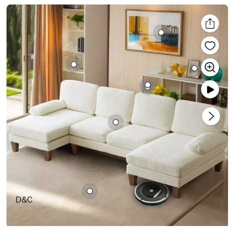 SAMSUNG 65” Class DU6900D Series 4K UHD Smart TV