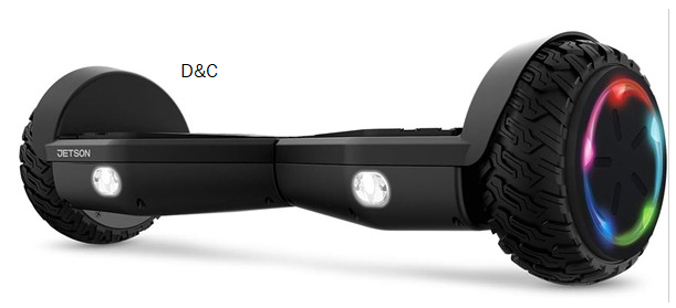 Jetson Spin All Terrain Hoverboard LED