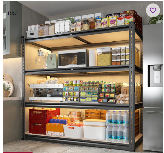 20″D X 40″W Shelving Unit Loads 2000Lbs, Heavy Duty Garage Shelving, Adjustable Metal Storage Shelves