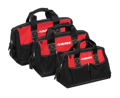 18 in., 15 in. and 12 in. Tool Bag Combo
