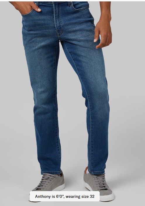MEN’S STRETCH COMFORT “SWEATPANT” JEAN