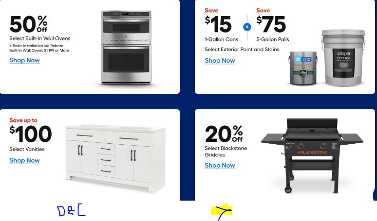 Lowe’s Members deals end today ! Free shipping no minimum