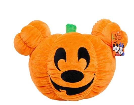 Disney Halloween Pumpkin Head Plush, 12″