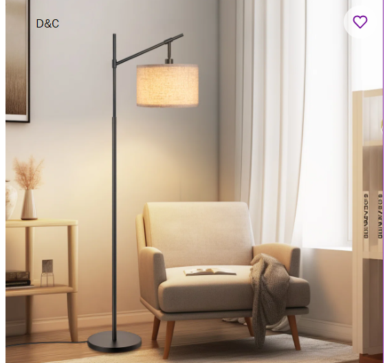 Banty 63.8” Arched/Arc Floor Lamp