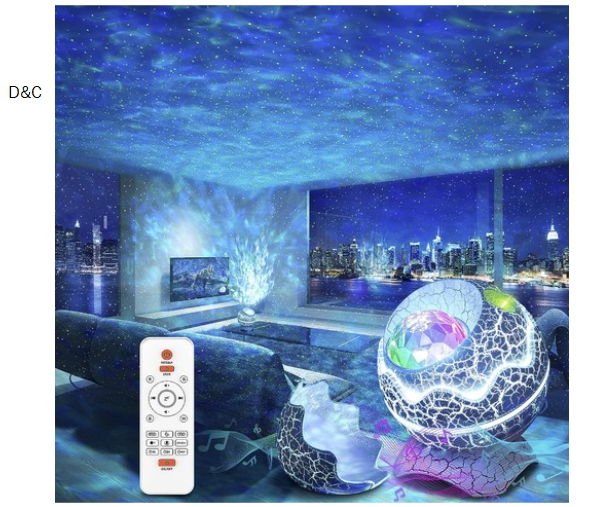 Galaxy Star Projector With Bluetooth Speaker