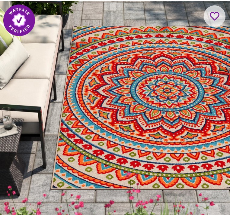 Murray Canyon Moroccan Indoor / Outdoor Rug