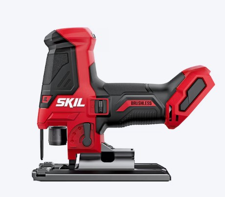 SKIL PWR CORE 12 12-volt Brushless Variable Speed Keyless Cordless Jigsaw (Battery Not Included)