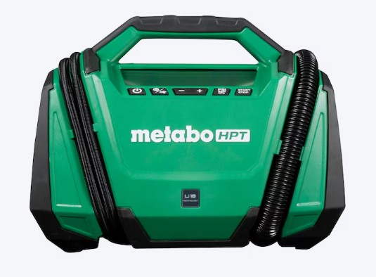 Metabo HPT MultiVolt 18-volt Li-ion Air Inflator (Power Source: Battery/Car/Electric )