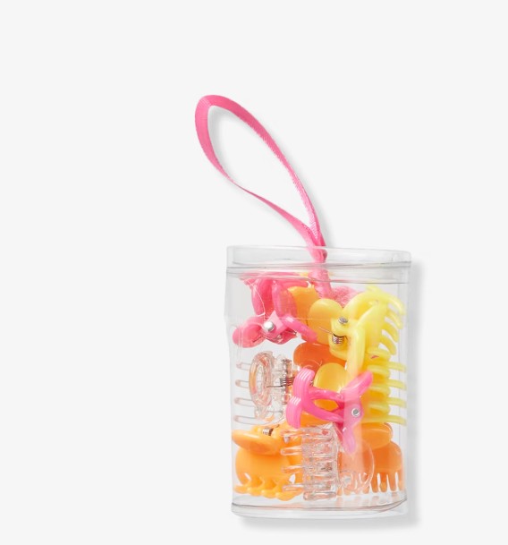 Style Chemistry Mini Claw Clips in Cylinder