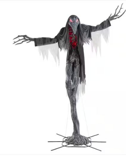 15 ft. Grave & Bones Giant-Sized Animated LED Gally-Crow