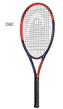 HEAD Ti. Reward Pre-Strung 27 in. Tennis Racquet, Red