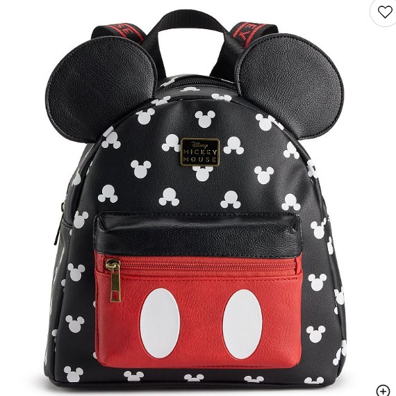 Disney’s Mickey Mouse with 3D Ears and All Over Print Backpack