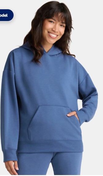 Athletic Works Women’s and Women’s Plus Super Soft Hoodie, Size XS-4X