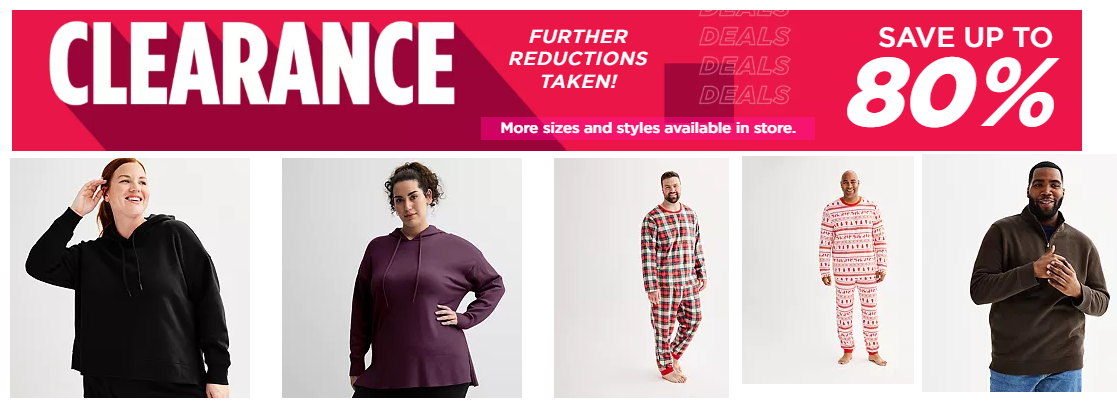 Kohls Clearance event – Upto 80% off