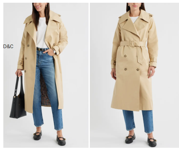 Cotton Trench Coat