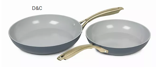 Forged Aluminum 10″ and 12″ 2 PC Saute Pan Set