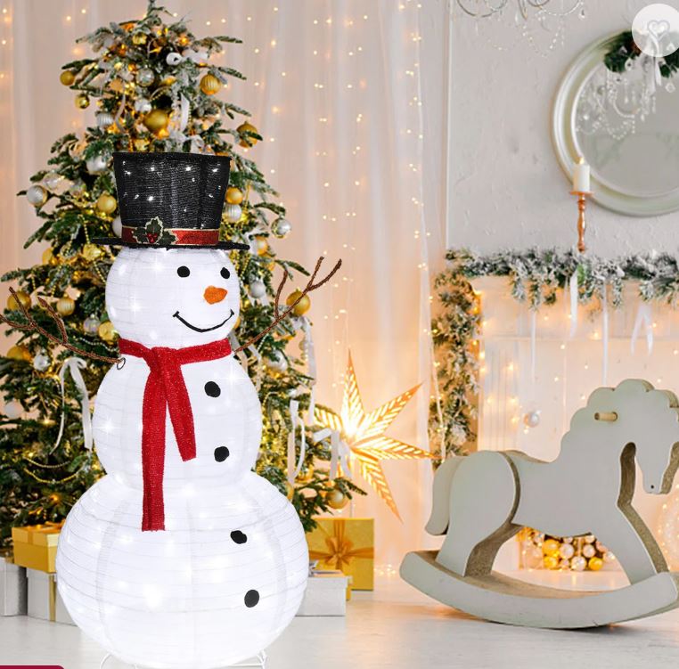 Snowman Lighted Display