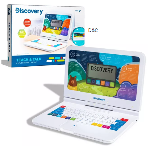 Discovery KidsTeach & Talk Laptop, Educational Interactive Computer