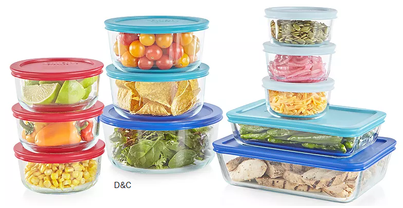 Pyrex 22-pc. Glass Food Storage Set