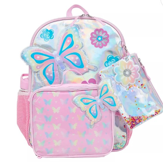 Butterfly 5-pc. Backpack Set