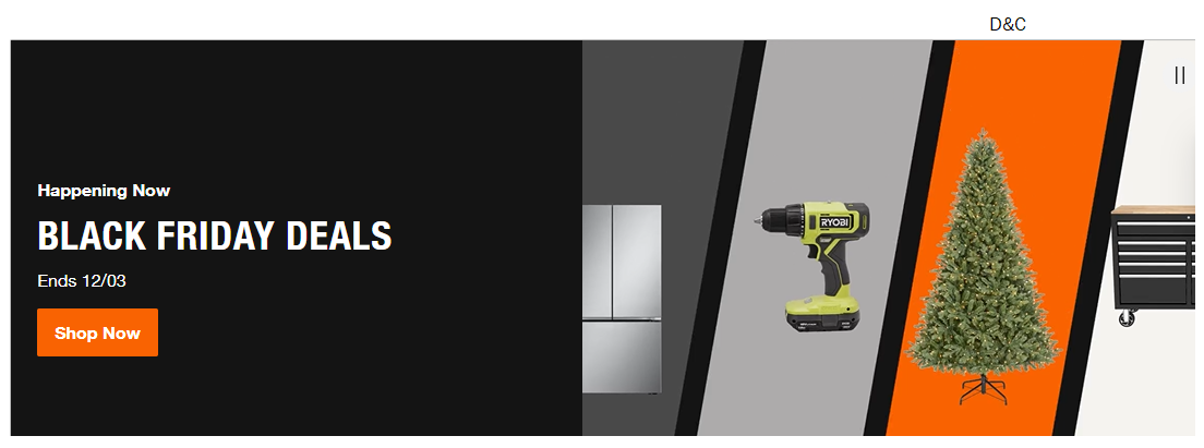 Homedepot Black Friday Sale So many Tools, Appliances and home decor on sale