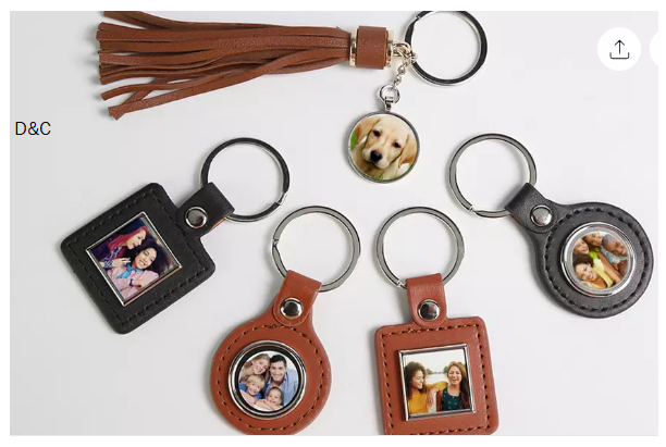 Discover Monogram Online’s Personalized Keychains with Custom Photos, Available in Various Quantities and Shapes, Up to 76% Off