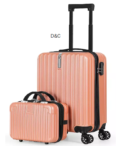 Hikolayae Value Pack 2-Piece Hardside Spinner Luggage Set