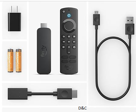 (NEW) Amazon Fire TV Stick 4K (2nd Gen) with AI-powered Fire TV Search, Wi-Fi 6, stream over 1.5 million movies and shows, free & live TV