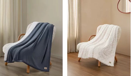 Bliss Faux-Fur Throw, 50″ x 70″