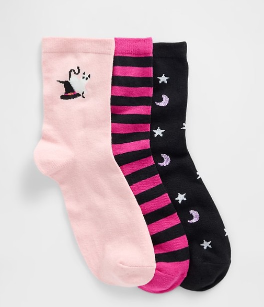 Kids Halloween Crew Socks