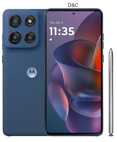 Motorola – moto g stylus 2025 256GB (Unlocked) – PANTONE Gibraltar Sea