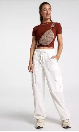 CALIA Women’s Journey Woven Belt Bag