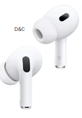 Apple AirPods Pro 2, Wireless Earbuds, Active Noise Cancellation, Hearing Aid Feature