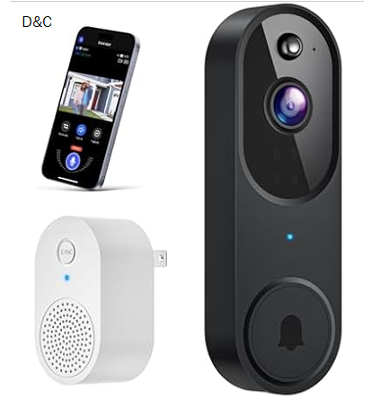 ArvoElio Wi-Fi Video Doorbell Camera