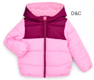 London Fog Girls Hooded Puffer Jacket, Sizes XS-XXL