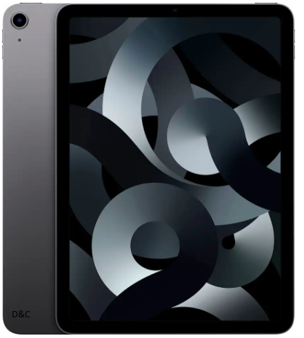 Apple – Geek Squad Certified Refurbished 10.9-Inch iPad Air – (5th Generation) with Wi-Fi – 64GB – Space Gray