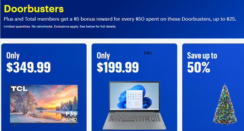 BestBuy Doorbusters