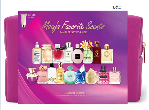 Macy’s 18-Pc. Favorite Scents Sampler Set For Her Eau De Parfum Fragrance Kit