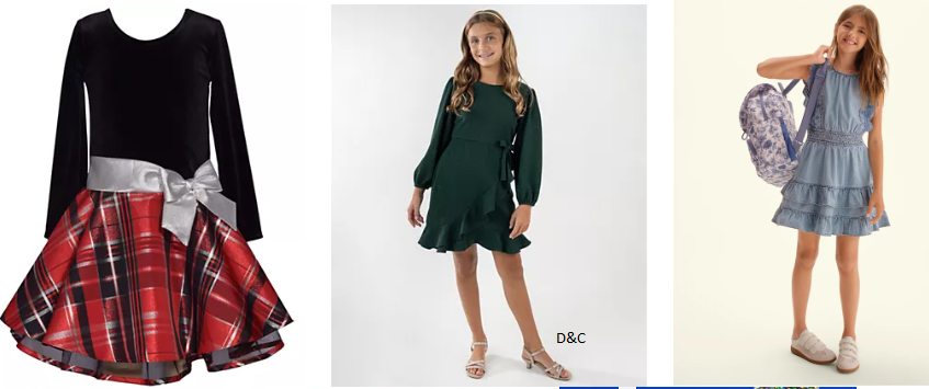 Girls’ Dresses 60% off