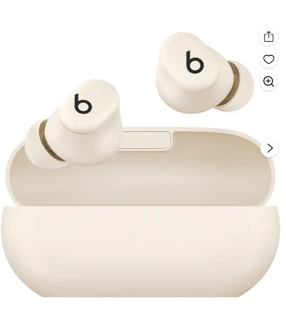 Beats Solo Buds Bluetooth Earbuds- Ivory